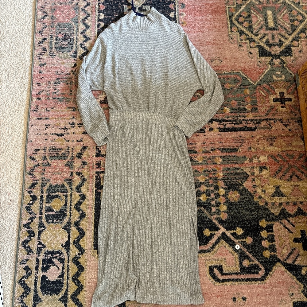 Soft midi anthro dress
